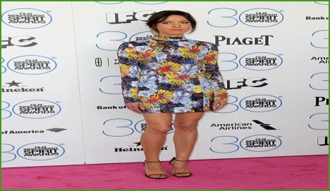 Jena Malone in Ulyana Sergeenko at the Spirit Awards: funky or flaky?