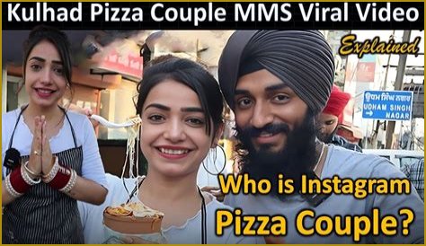 Why is the viral video about Pizza Kulhad couple?